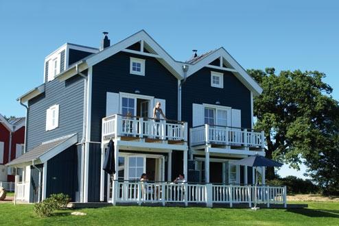 Aanzicht accomodaties