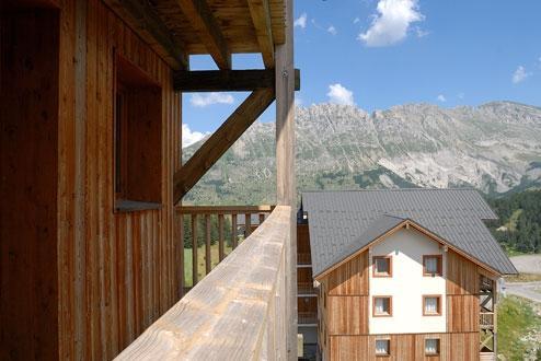 Aanzicht accomodaties