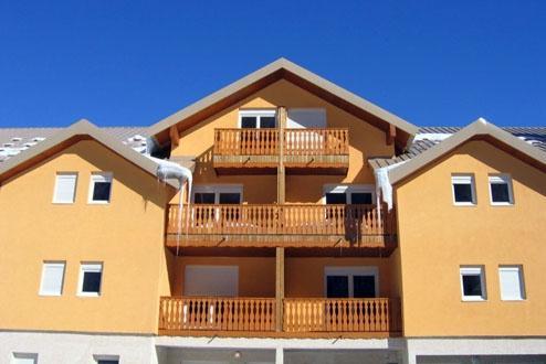 Aanzicht accomodaties