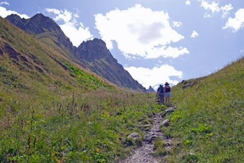 Wandelen in de bergen