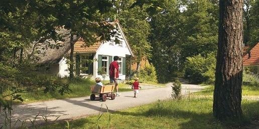 Wandelen langs de huisjes