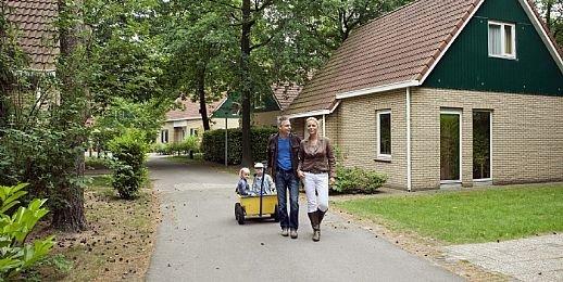 Wandelen langs de huisjes