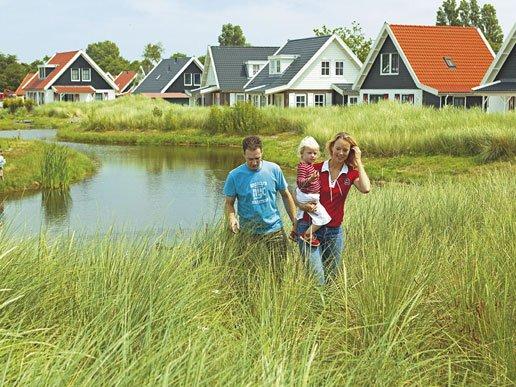 Huisjes aan het water