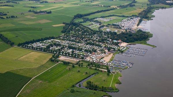 Bovenaanzicht park