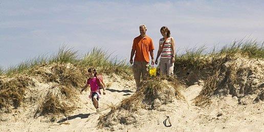 Wandelen in de duinen