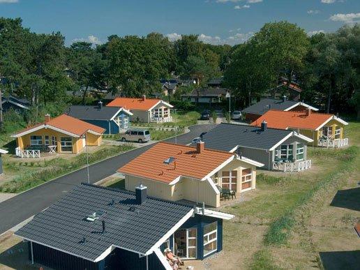 Bovenaanzicht bungalows