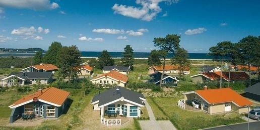 Bovenaanzicht bungalows